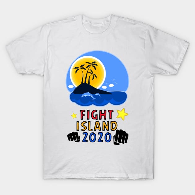 Fight Island 2020 T-Shirt by AZAKS